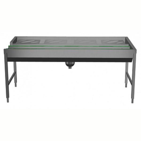 Electrolux Professional Otomatik Bulaşık Kabul Tezgahı, 4 Sepetlik, Soldan Sağa - 2130 Mm HSAS4LR - Image 1