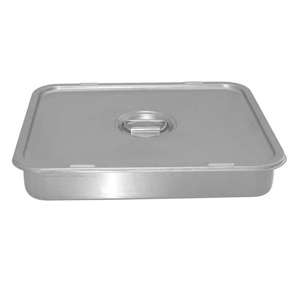 Öztiryakiler Pres Baskılı Tepsi, Kapaklı, 0.80 Mm, Sapsız, 50x70x5 Cm - Image 1