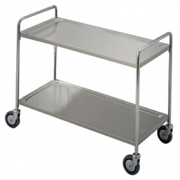 Electrolux Professional 2 Katlı Servis Arabası, İtme Kollu 900 Mm STR902WH - Image 1