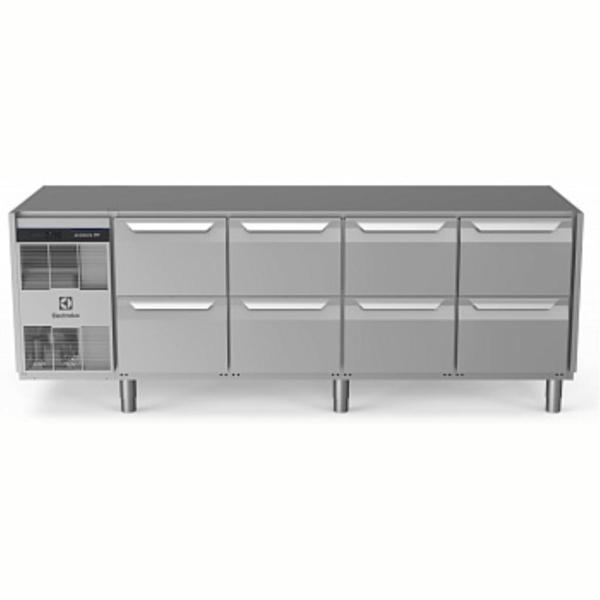Electrolux Professional Endüstriyel Soğuk Tezgah 8 Çekmeceli 590 Lt Üst Tablasız -2+10°c, Aısı 304 EH4H7BBBB - Image 1