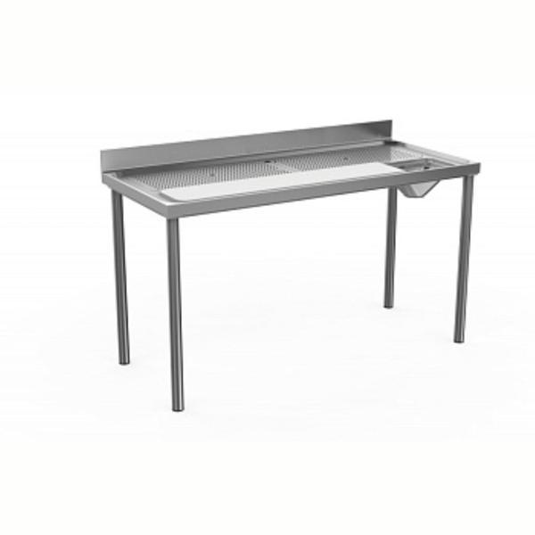 Electrolux Professional Et Ve Balık Hazırlık/yıkama Tezgahı, Delikli Ve Çıkarılabilir, Bıçak Tutacağı, Polietilen Kesme Tahtası, Drenaj, Sıyırma Hunisi, Sırtlı, 1600mm TLC1600EN - Image 1