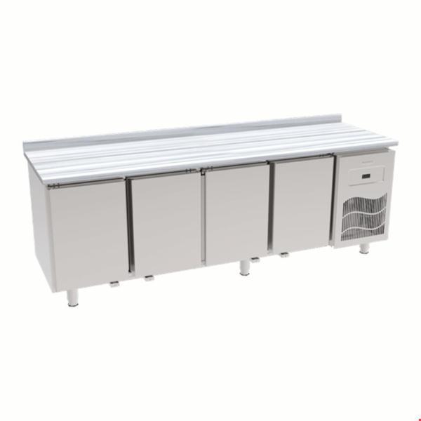 İnoksan Sbm246r - Mermer Tablalı 4 Kapılı Tezgah Tipi Buzdolabı - Image 1