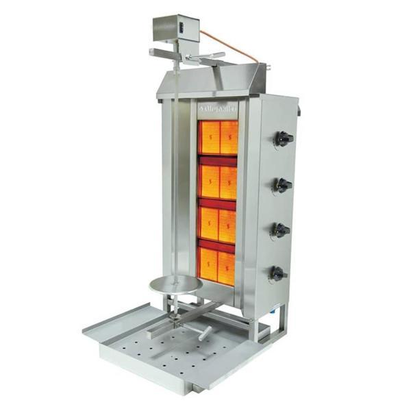 Öztiryakiler Gazlı Döner Ocağı, Üstten Motorlu, 4 Radyanlı, Typ 4gd - Image 1