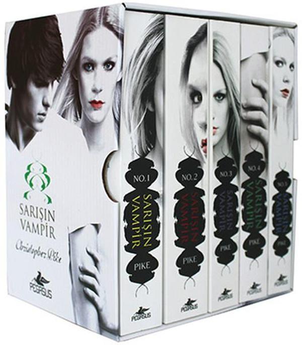 Sarışın Vampir Serisi Kutulu Set - 5 Kitap Takım - Pegasus Yayınevi - Image 1
