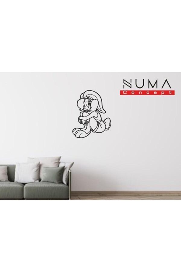 Numa Concept Lola Bugs Bunny Mdf Duvar Dekorasyon Lazer Kesim 26X32 Cm - Image 1