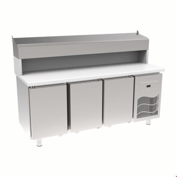 İnoksan Sgp190 - Polietilen Tablalı 3 Kapılı Pizza Hazırlık Ünitesi - Image 1