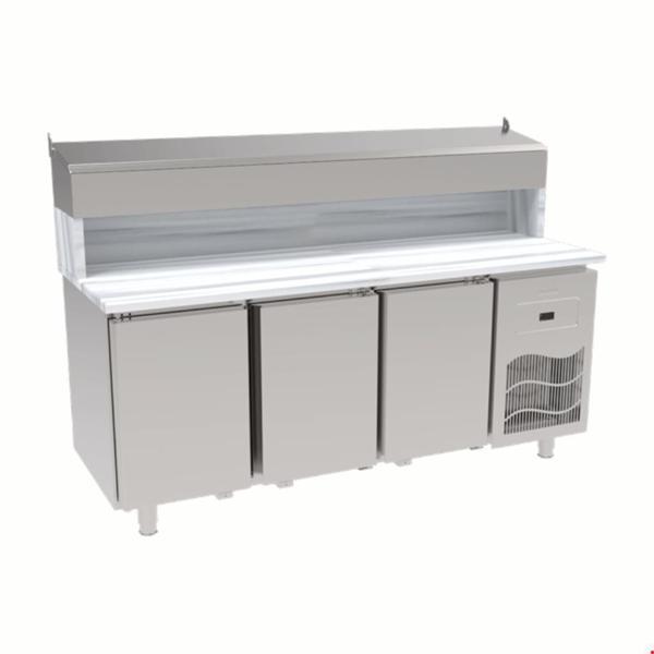 İnoksan Sgm190rs - Mermer Tablalı 3 Kapılı Pizza Hazırlık Ünitesi - Image 1