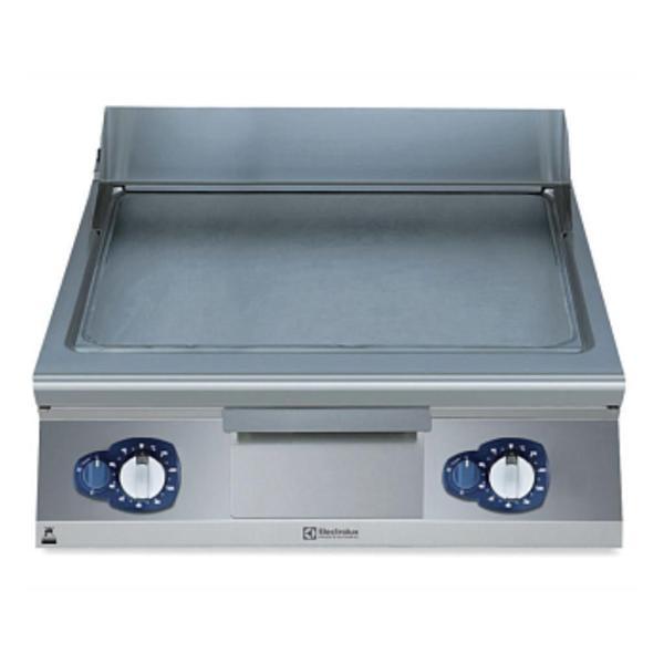 Electrolux Professional Düz Fırçalanmış Krom Kaplamalı Çelik Pişirme Yüzeyi İle Tam Modül Gazlı Izgara, Yatay, Termostatik Kontrol, Kazıyıcı Dahil E9IINAAOMEA - Image 1