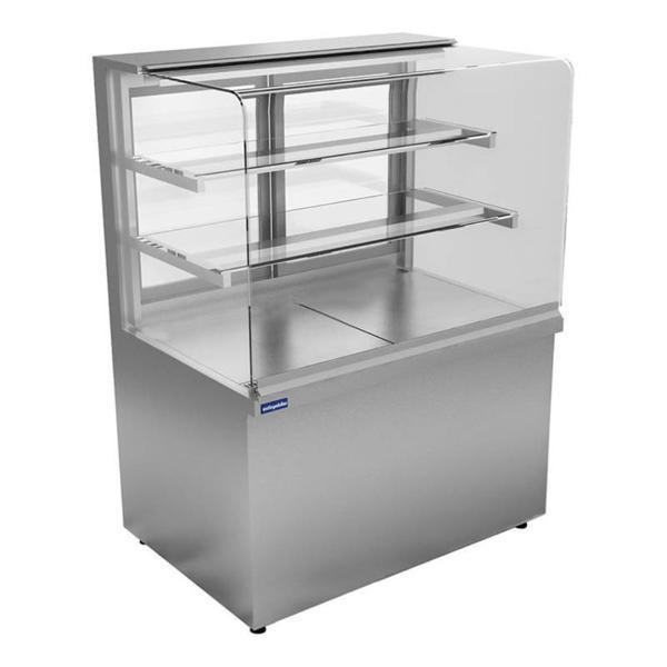 Öztiryakiler Etd-12n10 Düz Camlı Nötr Teşhir Dolabı, 240 Lt, 100x70x135 Cm - Image 1