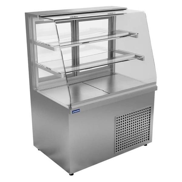 Öztiryakiler Eğik Camlı Soğuk Teşhir Dolabı, 240 Lt,100x70x135Cm,Etd-13c10 Model - Image 1