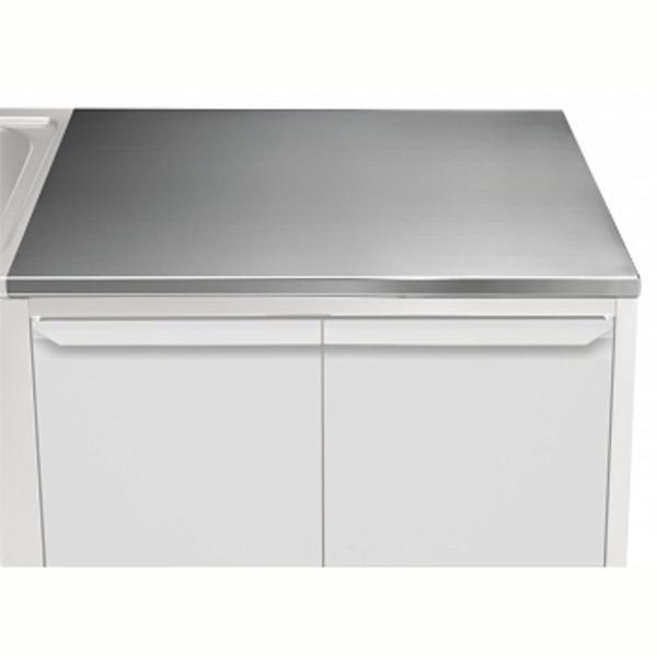 Electrolux Professional Üst Tabla, Sırtsız, 1000 Mm, 1,5 Mm Kalınlıkta Üst Tabla 18 Mm Kalınlığında Ses Sönümlendirici Malzeme Ve Ayrıca 2 Paslanmaz Kayıtla Güçlendirilmiştir - Modular Line TPLA10 - Image 1