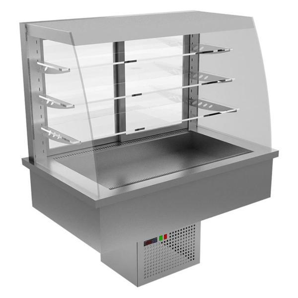Öztiryakiler Ankastre Self Servis Soğuk Teşhir Dolabı, 120 Cm, Eta - 21c12 Model - Image 1