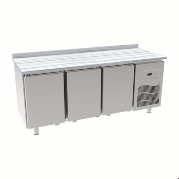 İnoksan Sbm190 - Mermer Tablalı 3 Kapılı Tezgah Tipi Buzdolabı - Image 1