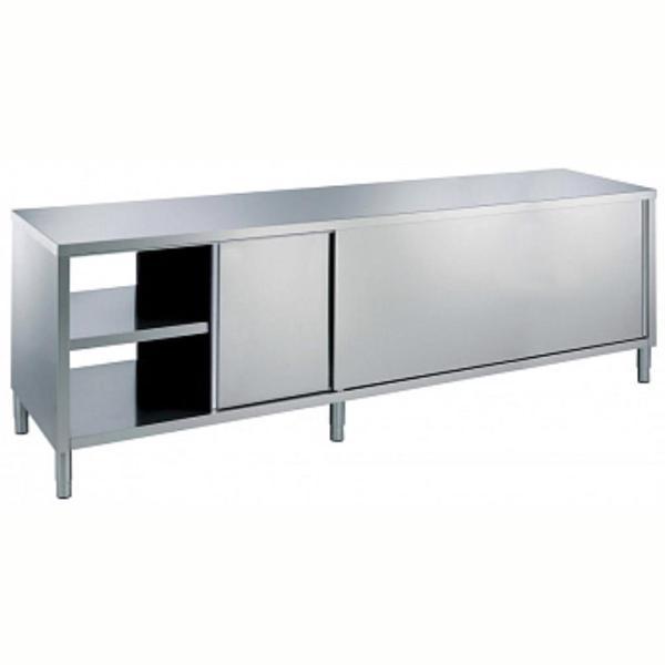 Electrolux Professional Pass-through Dolaplı Çalışma Tezgahı, 2 Taraftan Kapılı - 2000 Mm MSP2007N - Image 1