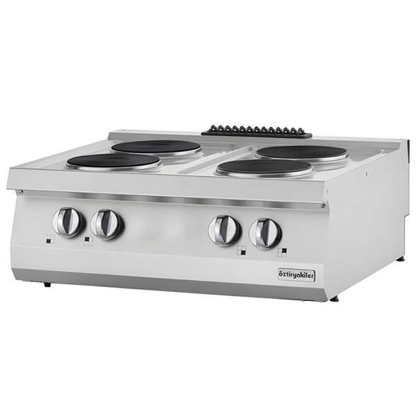 Öztiryakiler Set Üstü Elektrikli Ocak, Dörtlü, 80x70x30 Cm, Osoe 8070 - Image 1