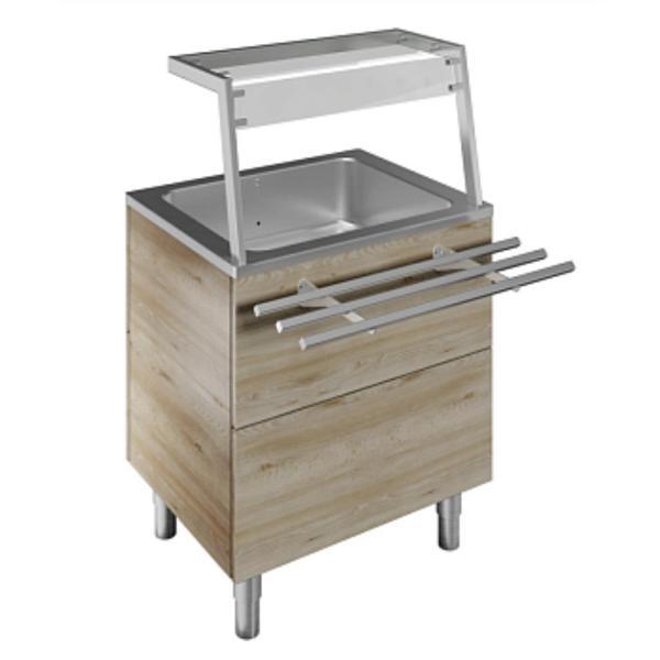 Electrolux Professional Adet Müşteri Tarafında Boru Tip Paslanmaz Çelik Tepsi Kaydırma, Y=900 Mm F10C2AF01W - Image 1