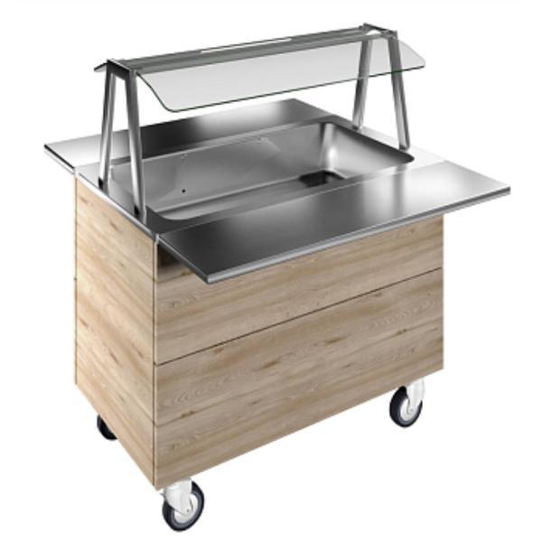 Electrolux Professional Raf, İki Adet Paslanmaz Çelik Tepsi Kaydırma, Y=900 Mm F10C3AW02S - Image 1