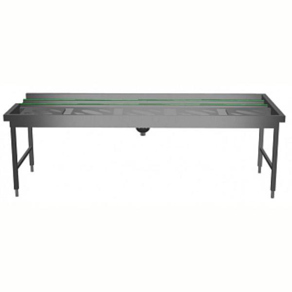 Electrolux Professional Otomatik Bulaşık Kabul Tezgahı, 4 Sepetlik, Sağdan Sola - 2130 Mm HSAS4RL - Image 1
