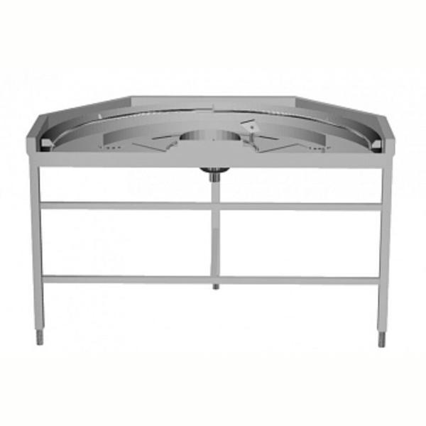 Electrolux Professional Endüstriyel Giriş Tezgahı 180° Açılı, Bulaşık Makinesi Kontrollü, Saat Yönünde HSLC180C - Image 1