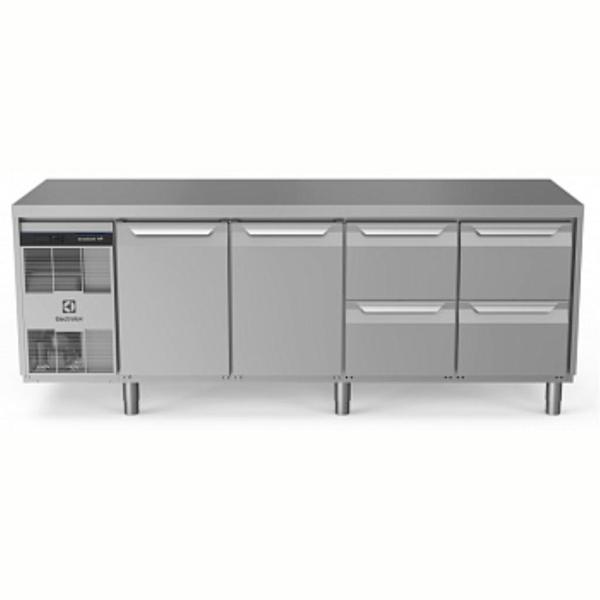 Electrolux Professional Endüstriyel Soğuk Tezgah 2 Kapı + 4 Çekmece 590 Lt -2+10°c, Aısı 304 EH4HBAABB - Image 1