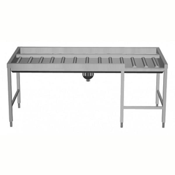 Electrolux Professional Manuel Ayrıştırma Tezgahı, 4 Sepetli, Önden Bağlantı, Sağdan>sola, 2130 Mm HSMSF4RL - Image 1