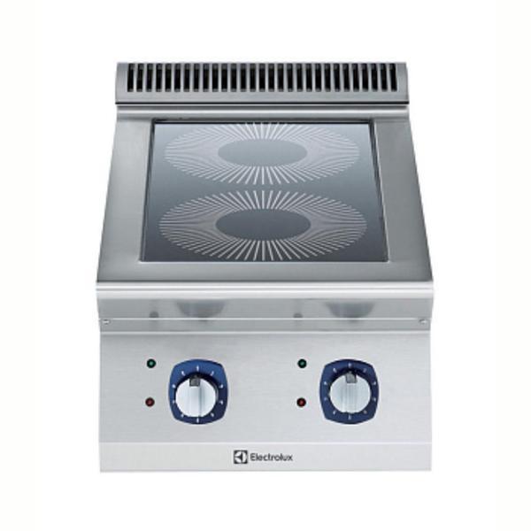 Electrolux Professional Endüstriyel 2 Zonlu Set Üstü Hp Endüksiyon Ocak, Her Zon 5 Kw, 9 Güç Kademesi, Derinlik 730 Mm - 400 Mm E7INED200P - Image 1