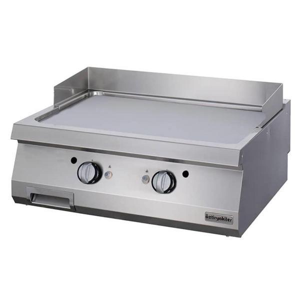 Öztiryakiler Gazlı Grill Plate, Düz, 80x70x30 Cm, Krom Kaplı, Ogg 8070 - Image 1