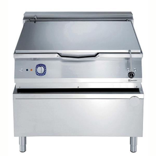 Electrolux Professional 80 Lt Elektrikli Otomatik Devrilir Tava, Duomat Pişirme Yüzeyi, Musluklu, Termostatik Kontrol - 800 Mm E9BREHDOFM - Image 1