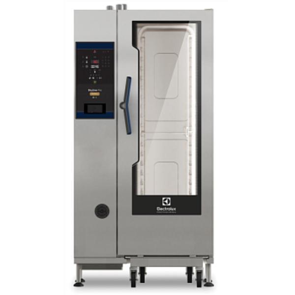 Electrolux Professional Skyline Pro Kombi Fırın, Boylersiz, Dijital Kontrollü, 16 400x600mm, Gazlı, Programlanabilir, Otomatik Temizlik, Unlu Mamüller/pastacılık İçin, Tepsi Araları 80mm ECOG201C2GB - Image 1