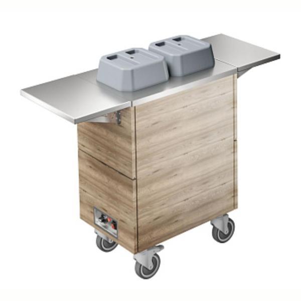 Electrolux Professional Mobil Tabak Dispenseri, Isıtmalı, 2 Silindirli, İki Adet Paslanmaz Çelik Tepsi F33HAW - Image 1