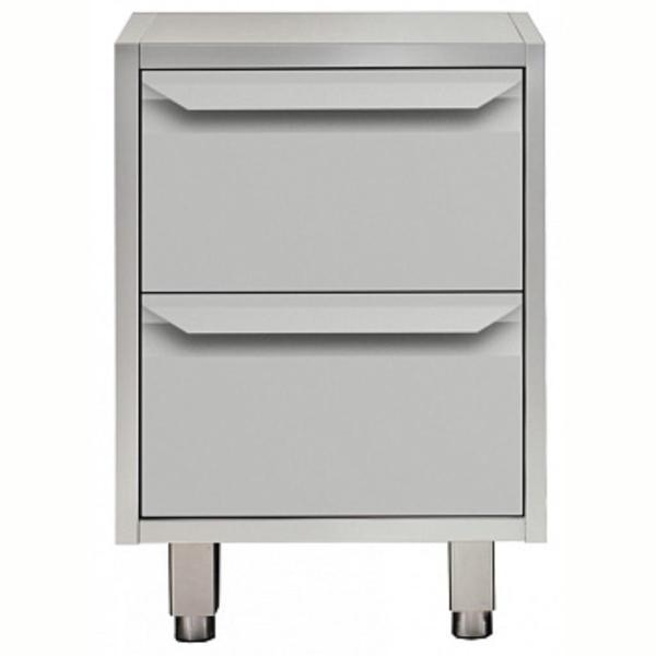 Electrolux Professional 2 Çekmeceli Alt Dolap - 600 Mm - Modular Line TE2C6 - Image 1