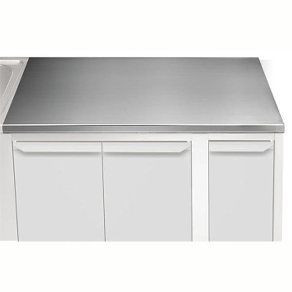 Electrolux Professional Üst Tabla, Sırtsız, 1100 Mm, 1,5 Mm Kalınlıkta Üst Tabla 18 Mm Kalınlığında Ses Sönümlendirici Malzeme Ve Ayrıca 2 Paslanmaz Kayıtla Güçlendirilmiştir - Modular Line TPLA11 - Image 1