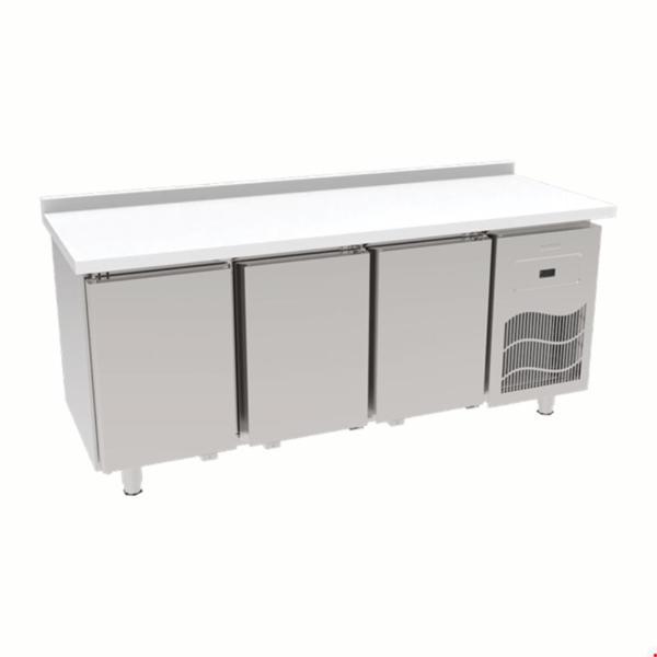 İnoksan Sbp190s - Polietilen Tablalı 3 Kapılı Tezgah Tipi Buzdolabı - Image 1