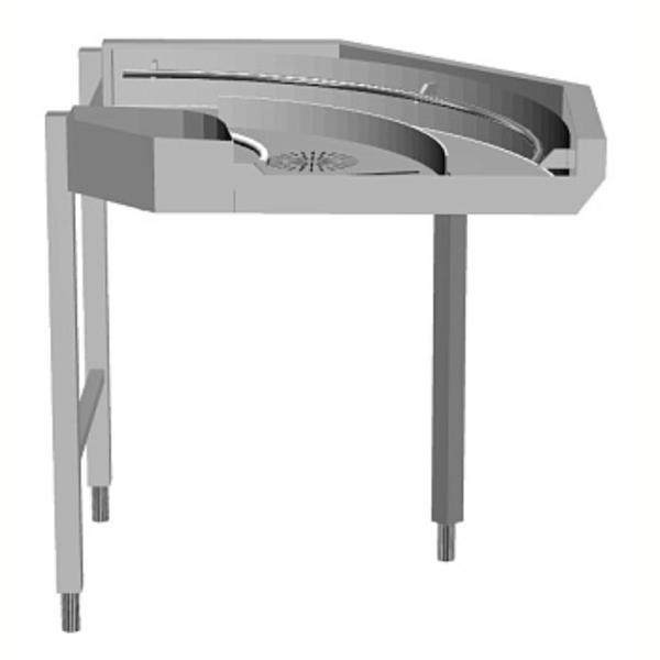 Electrolux Professional Endüstriyel Çıkış Tezgahı 90° Açılı, Bulaşık Makinesi Kontrollü, Saat Yönünün Tersine HSUC90CC - Image 1