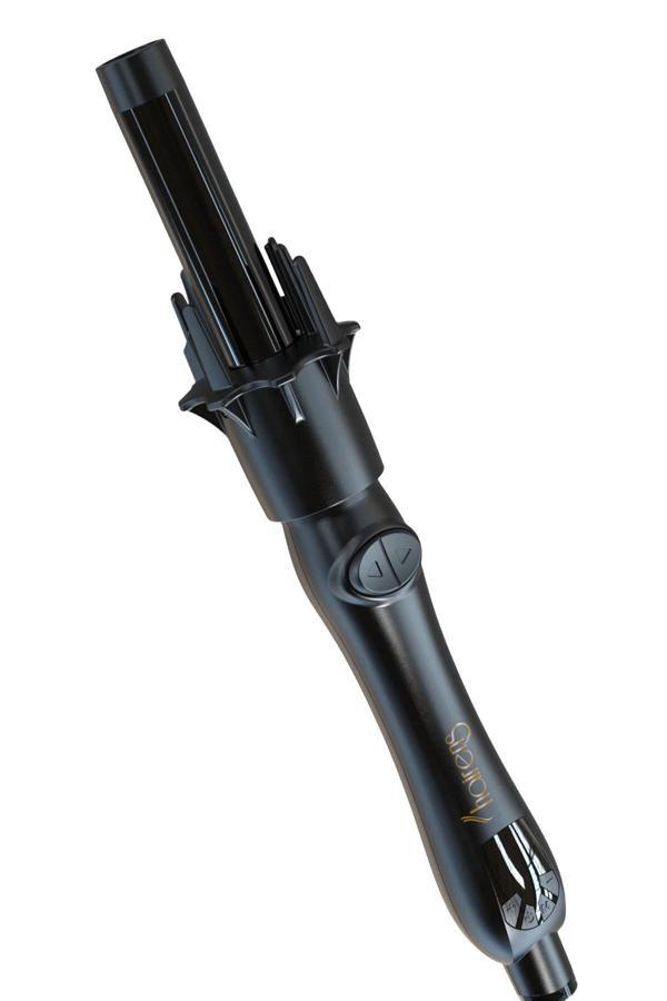 HRS-430 Otomatik Saç Maşası 32 mm Kalın Su Dalgası - Siyah - Image 1