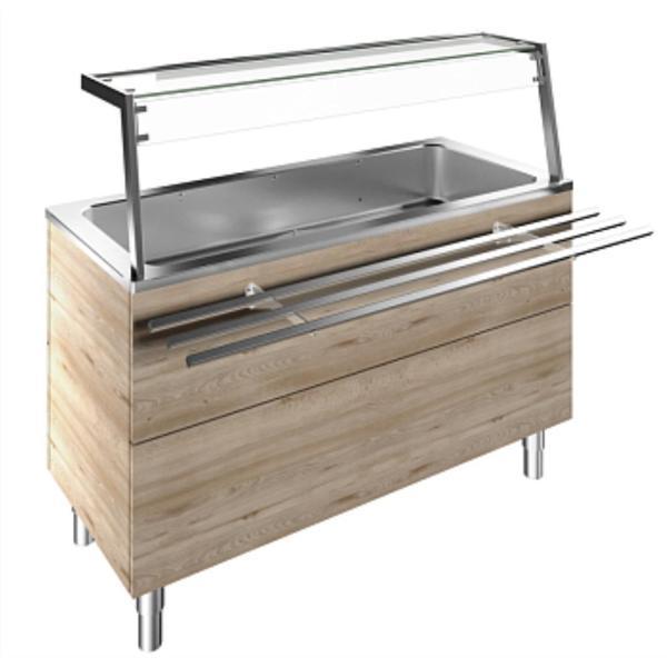 Electrolux Professional Bir Adet Müşteri Tarafında Boru Tip Paslanmaz Çelik Tepsi Kaydırma, Y=900 Mm F11C4AF01W - Image 1