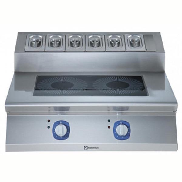 Electrolux Professional Endüstriyel 2 Zonlu Set Üstü Endüksiyon Ocak D. 730 Mm - 800 Mm E7INEH2F0P - Image 1