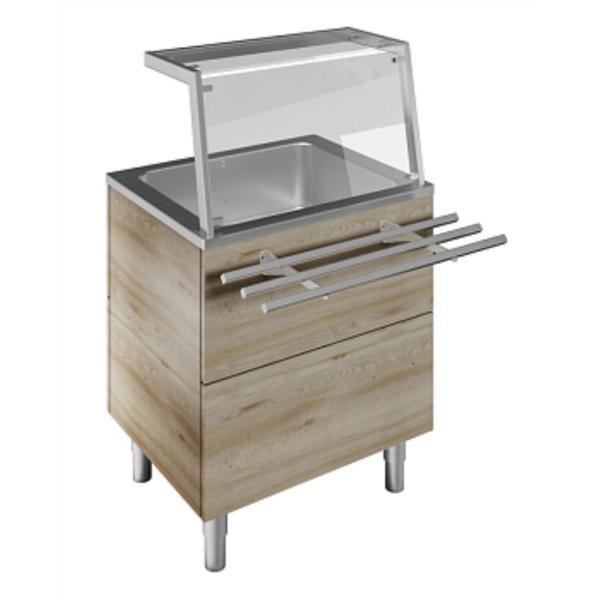 Electrolux Professional Müşteri Tarafında Bir Adet Boru Tip Paslanmaz Çelik Tepsi Kaydırma, Y= 900 Mm F03H2AF01W - Image 1