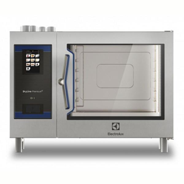 Electrolux Professional Skyline Premiums Kombi Fırın, Boylerli, Dokunmatik Ekran Kontrollü, 6x2/1gn, Gazlı, 3 Pişirme Modu (otomatik, Program, Manuel), Otomatik Temizlik ECOG62T2G0 - Image 1