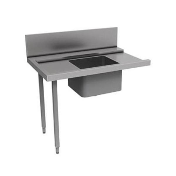 Electrolux Professional Bulaşık Giriş Tezgahı, Tek Evyeli (500x400 Mm), Giyotin Tip Bulaşık Makinesi İçin, Soldan Sağa - 1200 Mm PTSBHT12L - Image 1