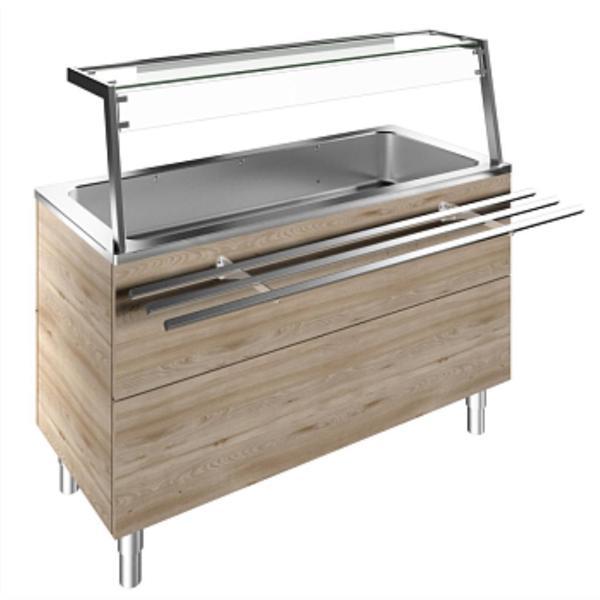 Electrolux Professional Adet Müşteri Tarafında Boru Tip Paslanmaz Çelik Tepsi Kaydırma, Y=900 Mm F10C4AF01W - Image 1