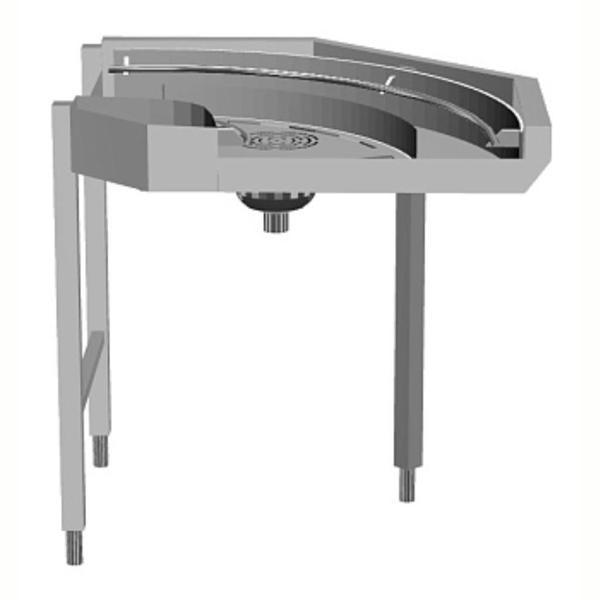 Electrolux Professional Giriş Tezgahı 90° Açılı, Bulaşık Makinesi Kontrollü, Saat Yönünde HSLC90C - Image 1
