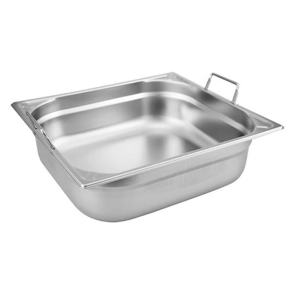 Öztiryakiler Saplı Köşe Desenli Gastronom Küvet, 15 Cm, Gn 1/2 - Image 1