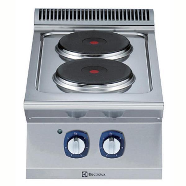 Electrolux Professional Endüstriyel 2 Yuvarlak Pleytli Set Üstü Elektrikli Ocak, Her Ocak 2,6 Kw, Derinlik 730 Mm - 400 Mm E7ECED2R00 - Image 1
