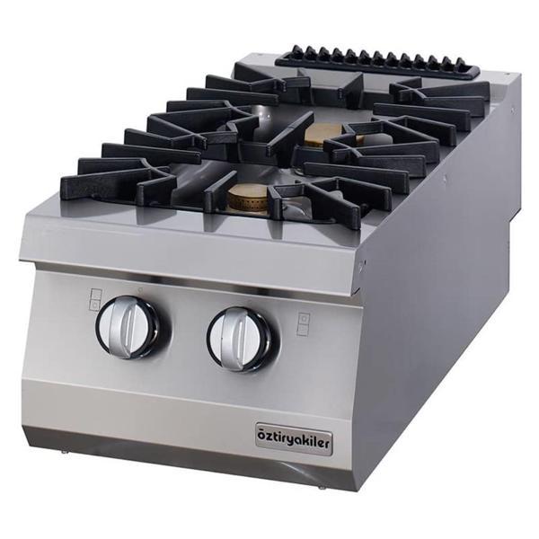 Öztiryakiler Set Üstü Gazlı Ocak, İkili, 16 Kw, 40x90x30 Cm, Osog 4090 - Image 1