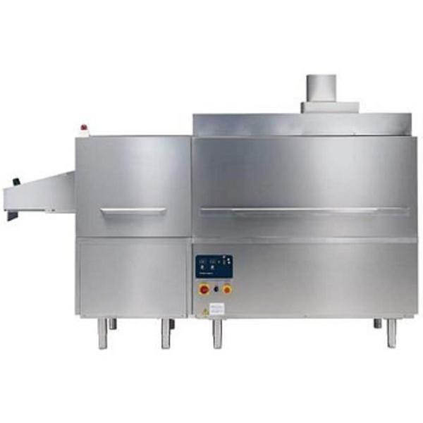 Electrolux Professional Tepsi Yıkama Makinesi, Kondenser Üniteli, Otomatik Start/stop, Kurutma Tüneli, Elektrik Isıtmalı, Sağdan Sola-1200 Tepsi/saat TW12ERCB - Image 1