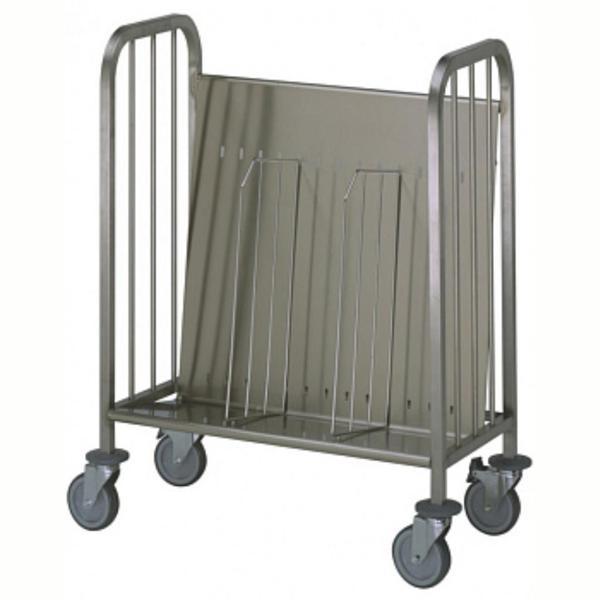 Electrolux Professional 1 Taraflı Tabak Arabası, 150 Tabaklık, Yükseklik=935 Mm PTR150H - Image 1