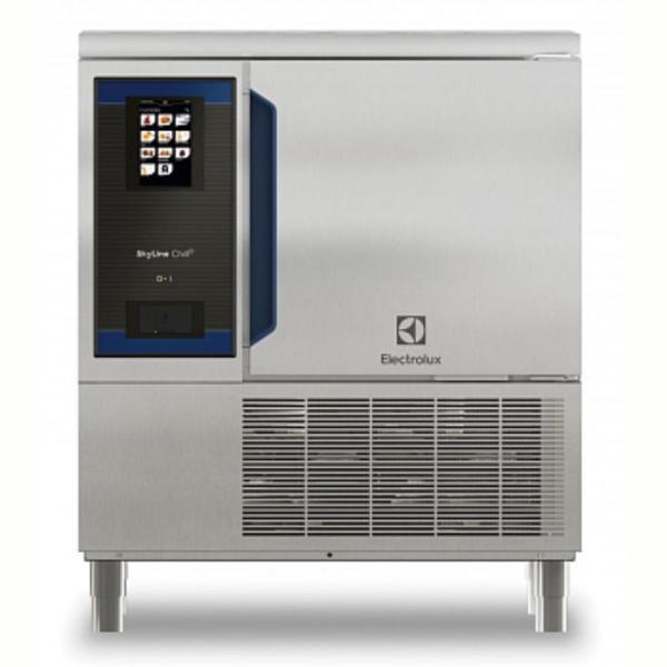 Electrolux Professional Skyline Chills Şok Soğutucu Dondurucu 30/30kg, 6 Gn 1/1 Veya 600x400mm (12 Seviye, Tepsi Araları 30mm), Dokunmatik Ekran Kontrollü, Üstlü Ve Uv Lambalı EBFA61UTE - Image 1