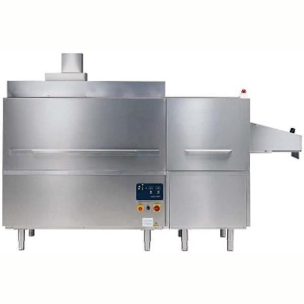 Electrolux Professional Tepsi Yıkama Makinesi, Kondenser Üniteli, Otomatik Start/stop, Kurutma Tüneli, Elektrik Isıtmalı, Soldan Sağa-1200 Tepsi/saat TW12ELCB - Image 1