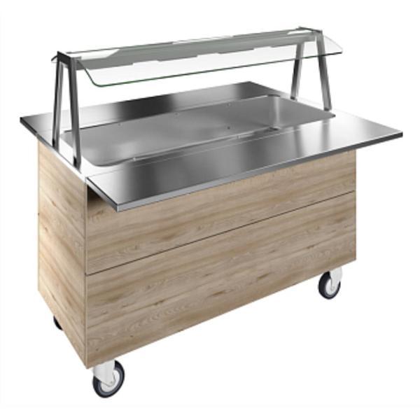 Electrolux Professional Servis Rafı Ve Paslanmaz Çelik Tepsi Kaydırma, Y= 900 Mm F03H4AW04S - Image 1